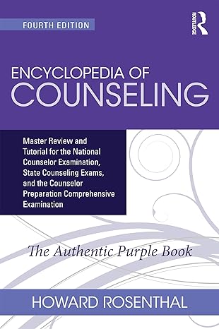 Encyclopedia of Counseling, 4th Edition