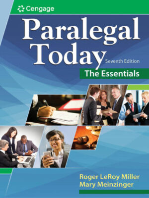 Paralegal Today: The Essentials, Loose-Leaf Version 7Th Edition