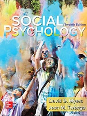 Social Psychology (12th Edition) - Myer/Twenge