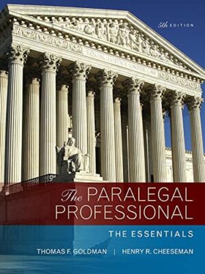 The Paralegal Professional: The Essentials, 5th Edition