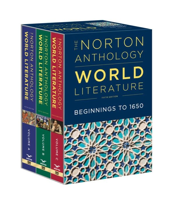 The Norton Anthology Of World Literature: Pre-1650 (Volumes A, B, &Amp; C) 5Th Edition