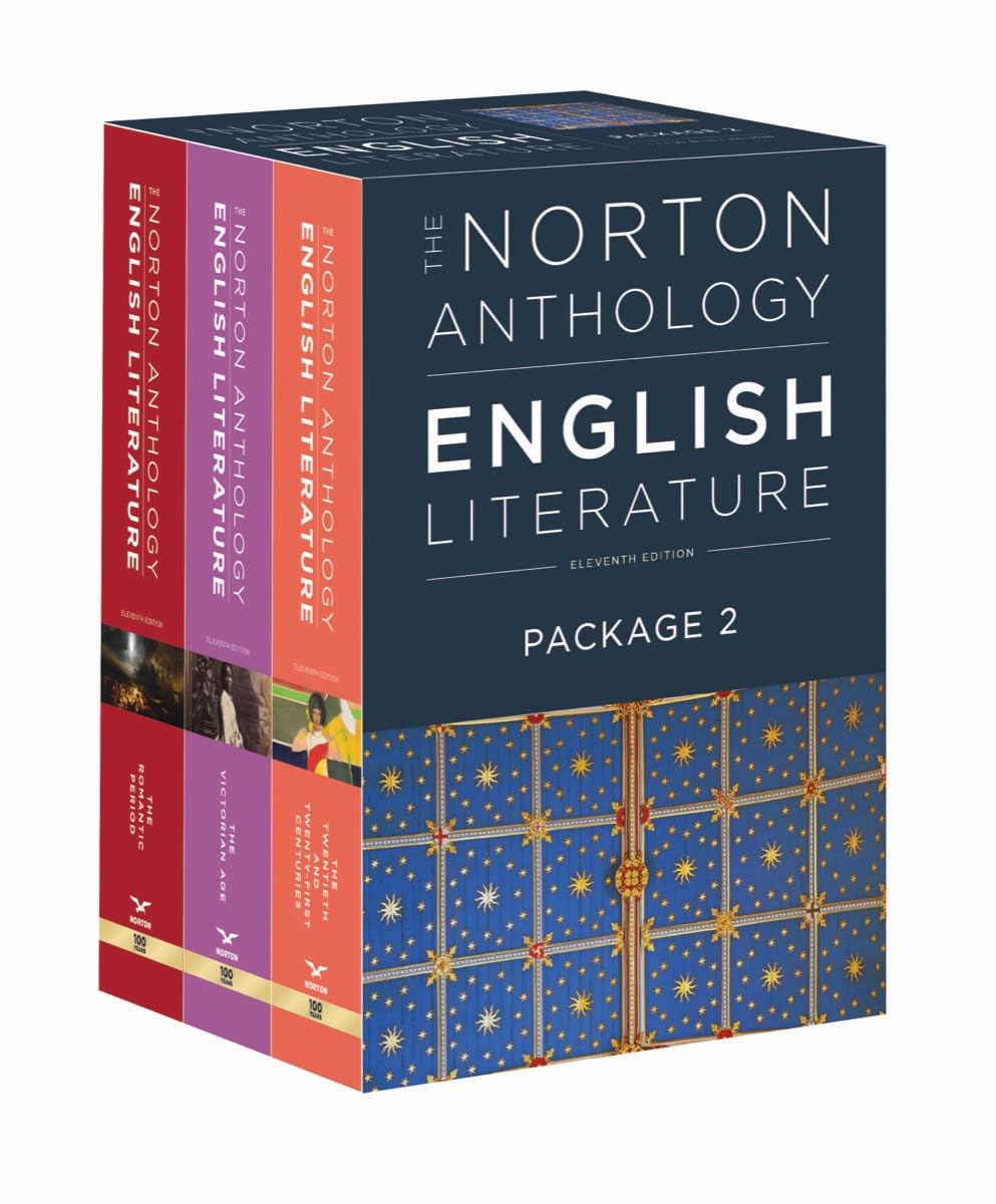 The Norton Anthology of English Literature Volumes D, E, and F 11th Edition