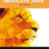 Absolute Java 6th Edition