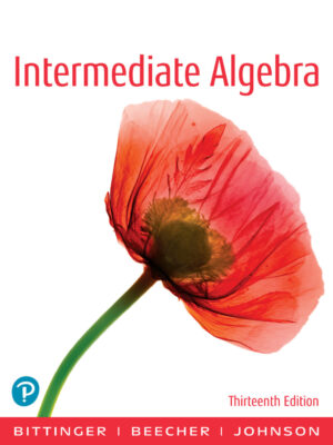 Intermediate Algebra 13th Edition