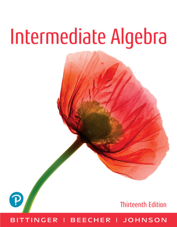 Intermediate Algebra 13Th Edition