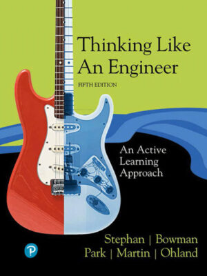 Thinking Like an Engineer 5th Edition