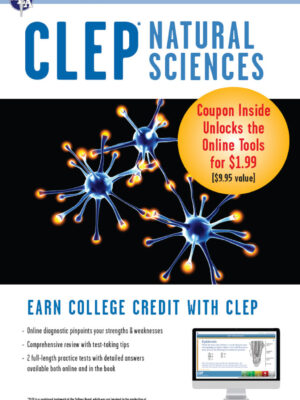 CLEP Natural Sciences Book + Online 2nd Edition