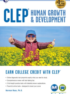 CLEP Human Growth & Development, 10th Ed., Book + Online 10th Edition