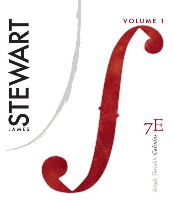 Single Variable Calculus, Volume 1 7Th Edition