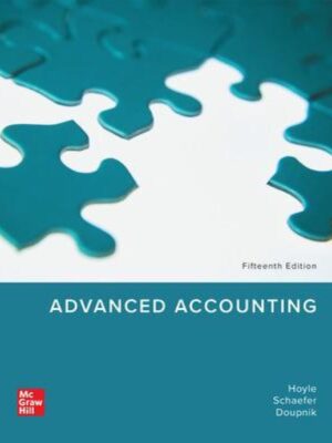 Advanced Accounting 15thEdition