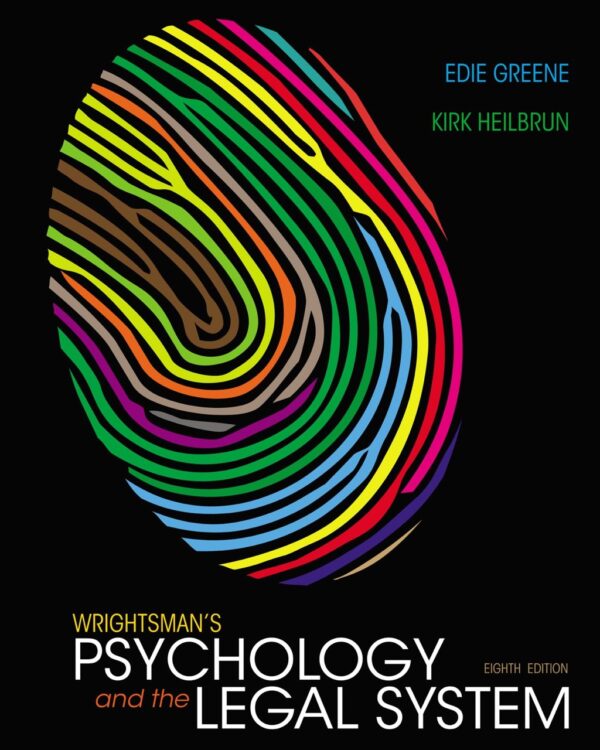 Wrightsman'S Psychology And The Legal System 8Th Edition