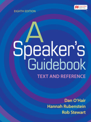 A Speaker's Guidebook 8thEdition Text and Reference