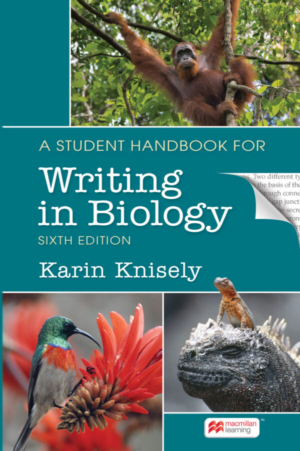 A Student Handbook For Writing In Biology 6Th Edition