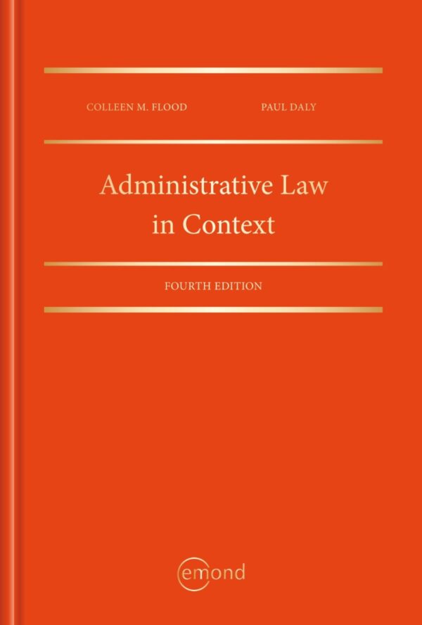 Administrative Law In Context 4Th Edition