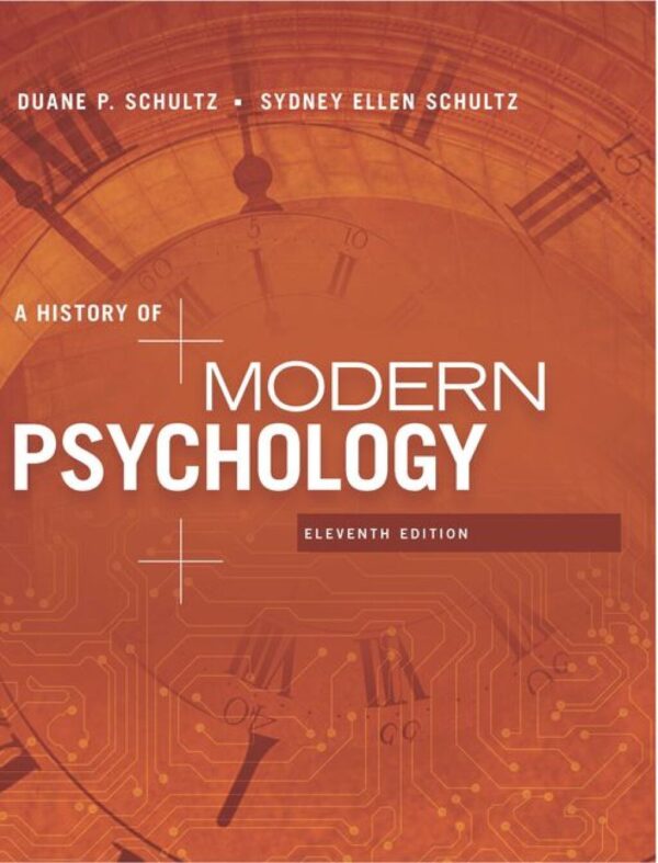 A History Of Modern Psychology 11Th Edition