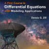 A First Course in Differential Equations with Modeling Applications 12th Edition