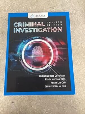 Criminal Investigation 12th Edition
