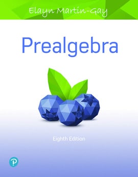 Prealgebra, 8th edition