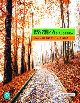 Beginning & Intermediate Algebra, 7th edition