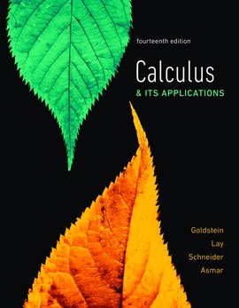 Calculus & Its Applications, 14th edition