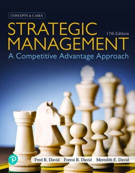 Strategic Management: A Competitive Advantage Approach, Concepts, 17th edition