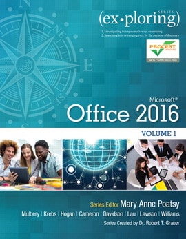 Exploring Microsoft Office 2016 Volume 1, 1st edition