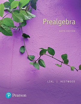 Prealgebra, 6th edition
