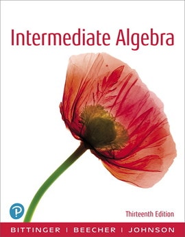 Intermediate Algebra, 13th edition