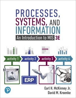 Processes, Systems, and Information: An Introduction to MIS, 3rd edition