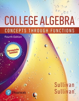 Corequisite Support for College Algebra: Concepts Through Functions, 4th edition