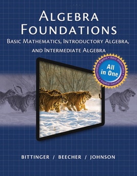 Algebra Foundations: Basic Mathematics, Introductory Algebra, and Intermediate Algebra, 1st edition