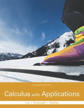 Calculus with Applications, 11th edition